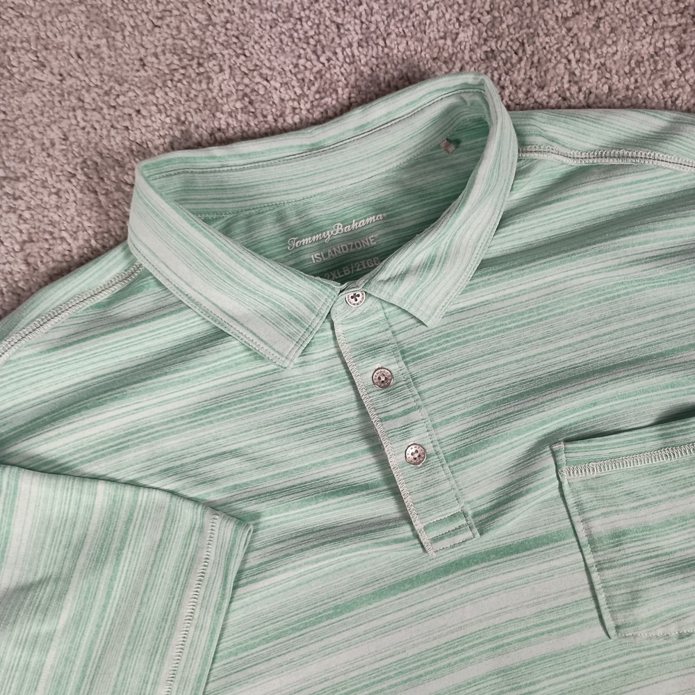 Tommy Bahama IslandZone 2XLB  Stretch Mens Polo